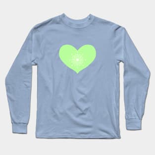 Green Heart Long Sleeve T-Shirt